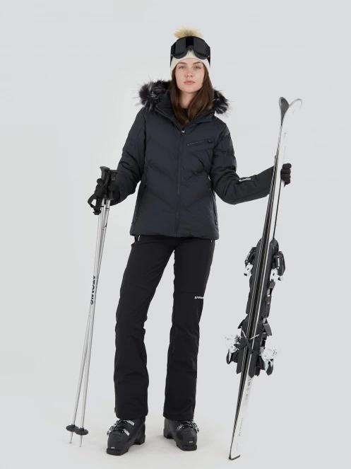 Fundango Elyra Fur Padded Jacket női síkabát fekete színben 4