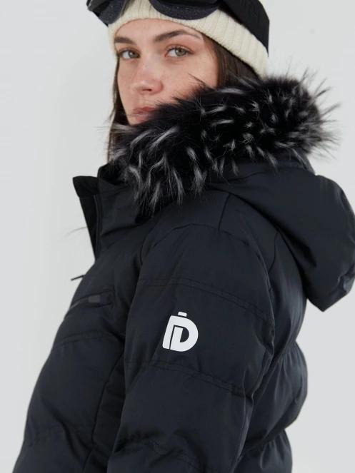 Fundango Elyra Fur Padded Jacket női síkabát fekete színben 9