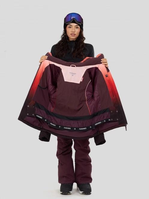 Fundango Pumila Padded Jacket női steppelt síkabát rózsaszín színben 5