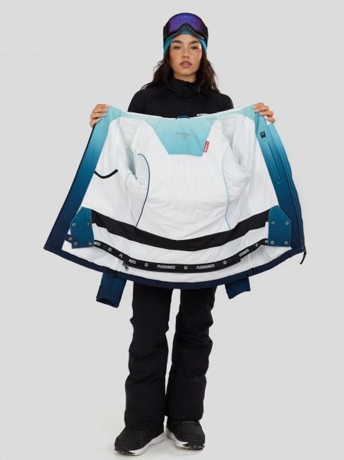 Fundango Pumila Padded Jacket női steppelt síkabát kék színben 5