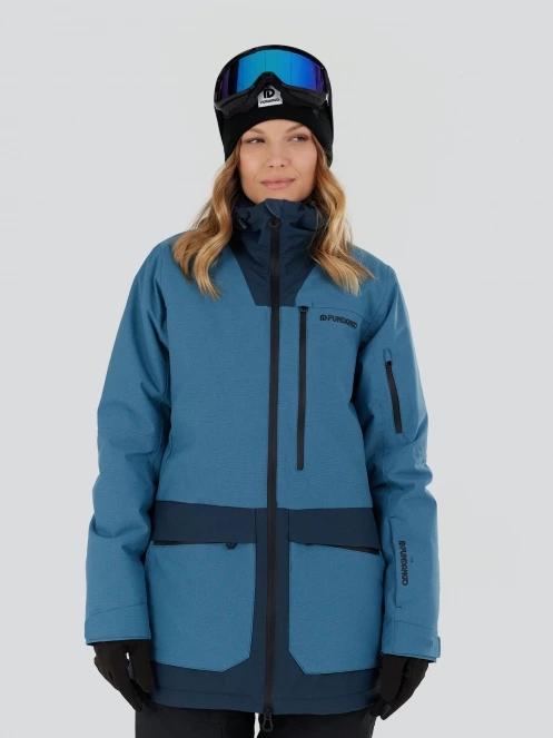 Fundango Poplar ECO Jacket női síkabát sötétkék színben 2