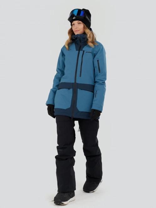Fundango Poplar ECO Jacket női síkabát sötétkék színben 4