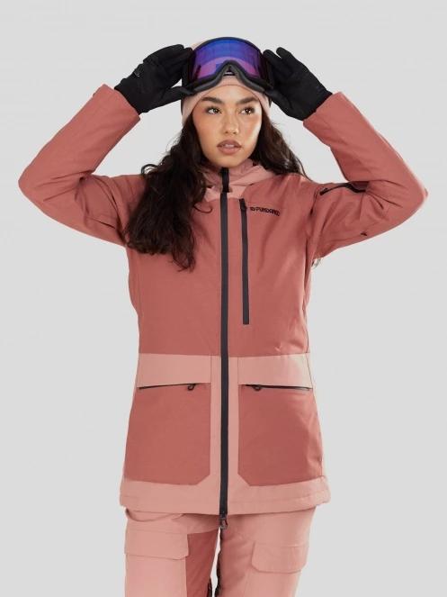 Fundango Poplar ECO Jacket női síkabát rózsaszín színben 2