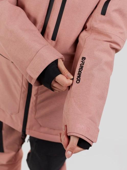 Fundango Poplar ECO Jacket női síkabát rózsaszín színben 7