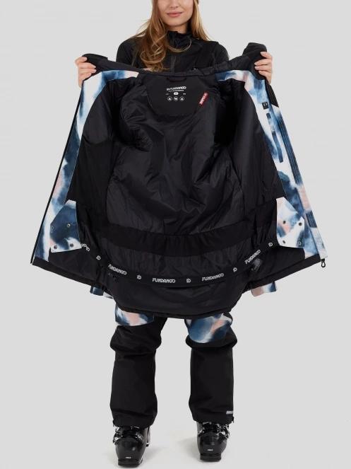 Fundango Poplar ECO Jacket női síkabát sötétkék színben 5