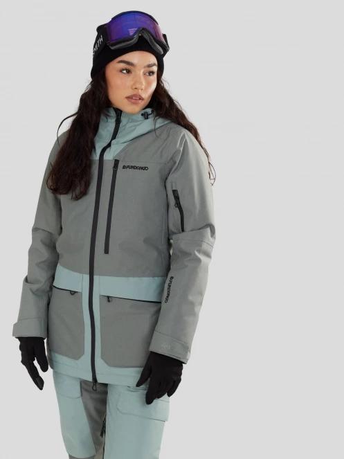 Fundango Poplar ECO Jacket női síkabát zöld színben 6