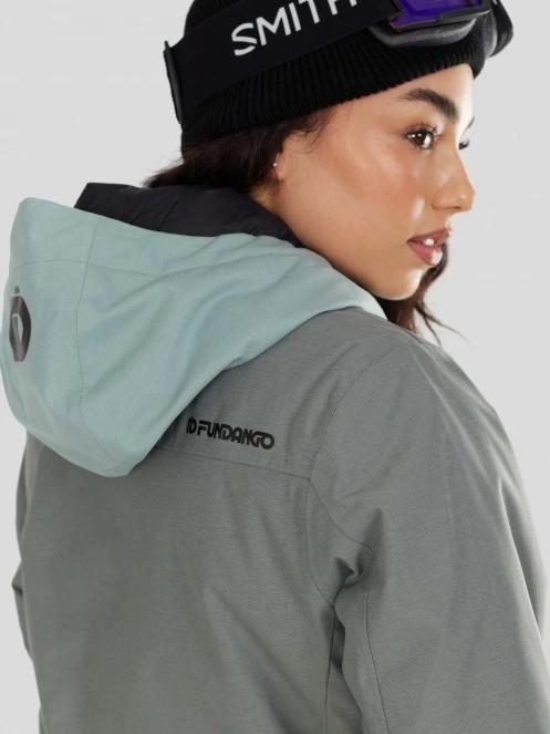 Fundango Poplar ECO Jacket női síkabát zöld színben 10