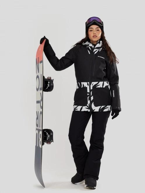 Fundango Poplar ECO Jacket női síkabát fekete színben 4