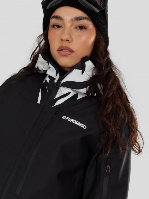 Fundango Poplar ECO Jacket női síkabát fekete színben 6