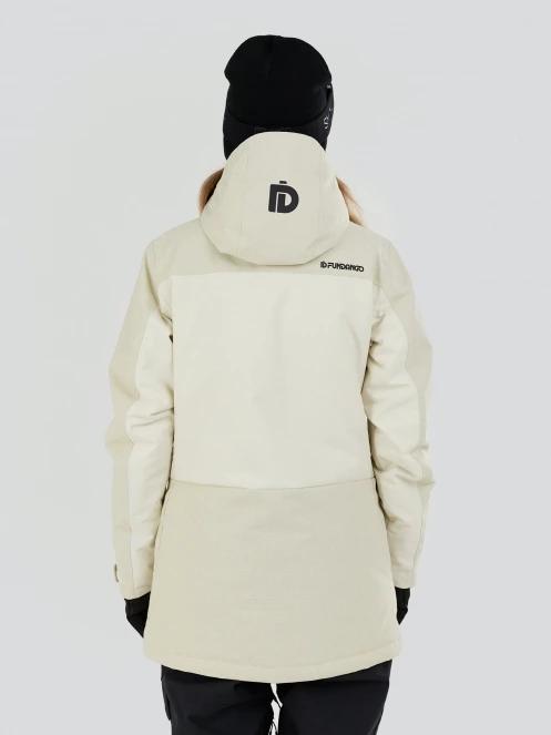 Fundango Pemberton ECO Allmountain Jacket női síkabát fehér színben 4