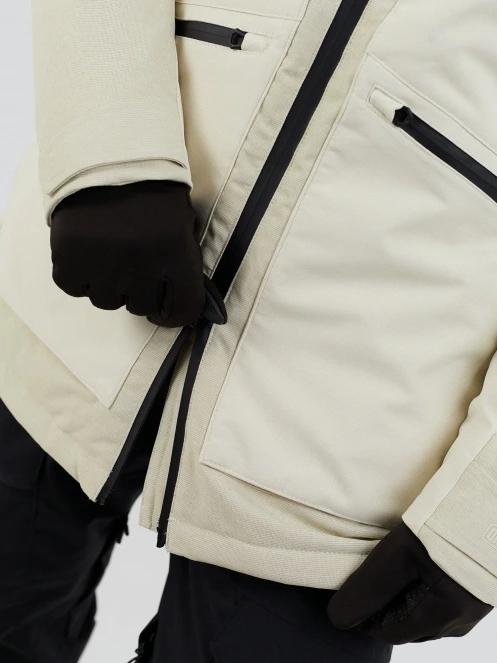 Fundango Pemberton ECO Allmountain Jacket női síkabát fehér színben 10