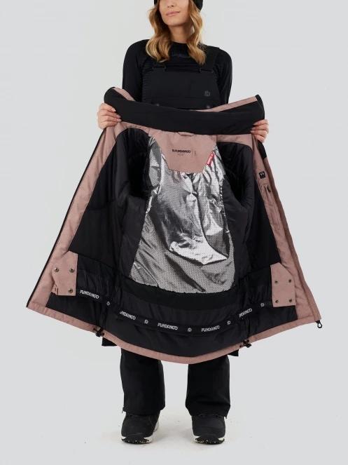Fundango Pemberton ECO Allmountain Jacket női síkabát rózsaszín színben 5