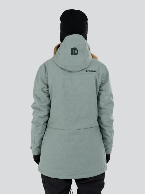 Fundango Pemberton ECO Allmountain Jacket női síkabát zöld színben 3