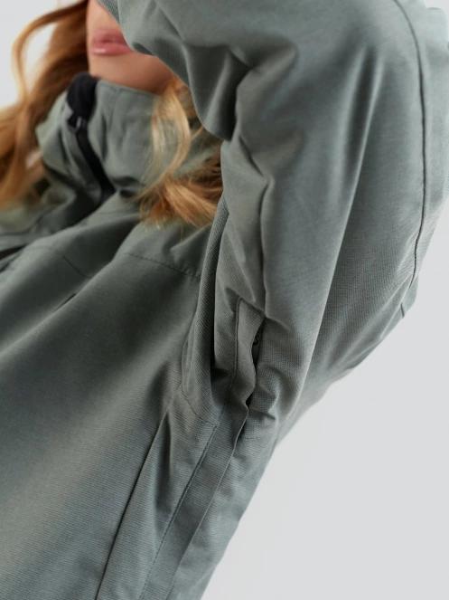 Fundango Pemberton ECO Allmountain Jacket női síkabát zöld színben 9
