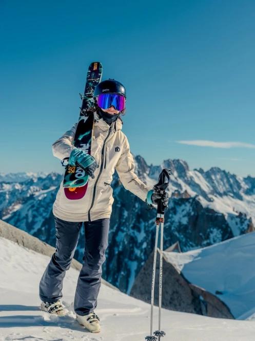 Fundango Pemberton ECO Allmountain Jacket női síkabát fehér színben 10