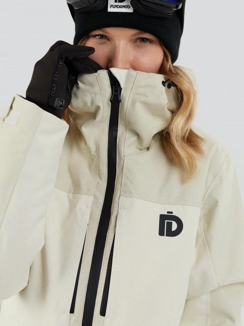 Fundango Pemberton ECO Allmountain Jacket női síkabát fehér színben 6