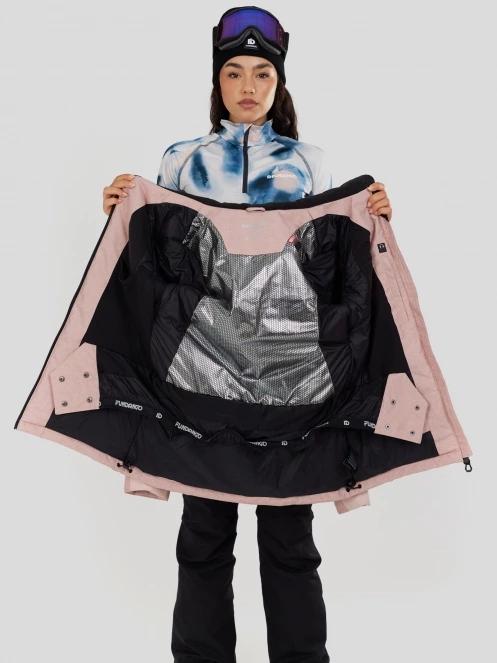 Fundango Pemberton ECO Allmountain Jacket női síkabát rózsaszín színben 5