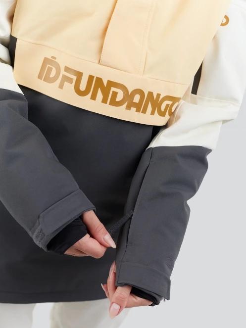 Fundango Birch ECO Logo Anorak női síkabát sárga színben 6
