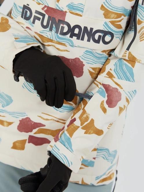 Fundango Birch ECO Logo Anorak női síkabát homok színben 7
