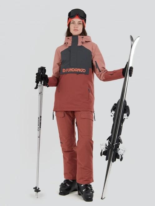 Fundango Birch ECO Logo Anorak női síkabát rózsaszín színben 4
