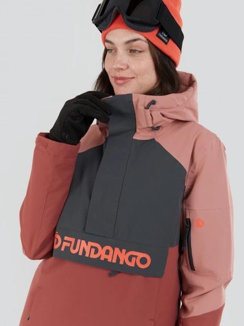 Fundango Birch ECO Logo Anorak női síkabát rózsaszín színben 6