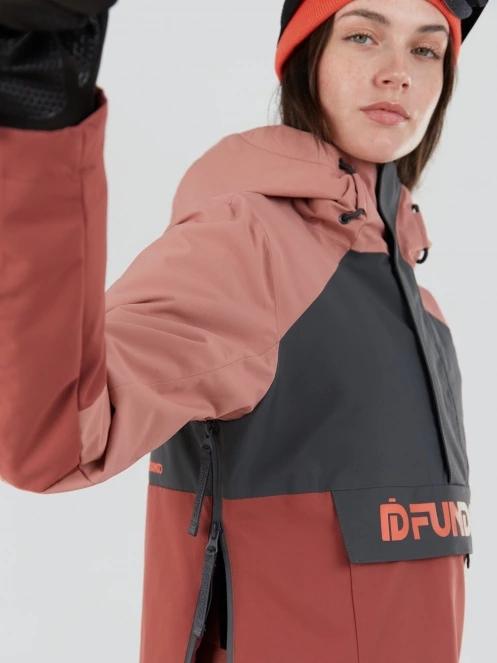 Fundango Birch ECO Logo Anorak női síkabát rózsaszín színben 7