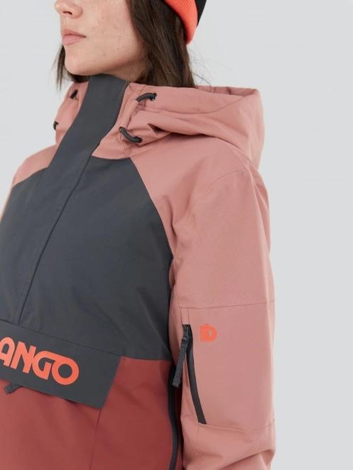 Fundango Birch ECO Logo Anorak női síkabát rózsaszín színben 8