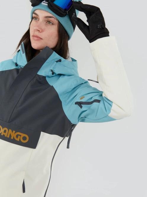 Fundango Birch ECO Logo Anorak női síkabát világoskék színben 6