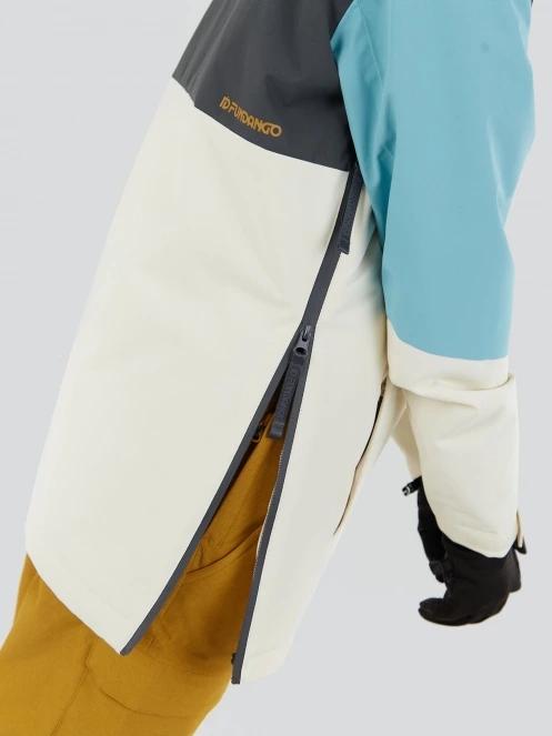 Fundango Birch ECO Logo Anorak női síkabát világoskék színben 7