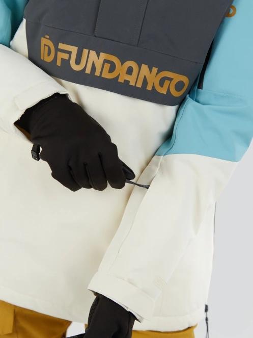 Fundango Birch ECO Logo Anorak női síkabát világoskék színben 8