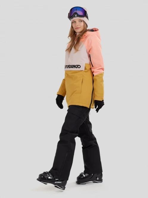 Fundango Birch ECO Logo Anorak női anorák rózsaszín színben 5