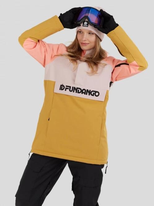 Fundango Birch ECO Logo Anorak női anorák rózsaszín színben 6