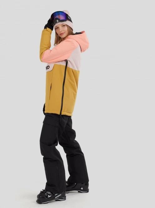 Fundango Birch ECO Logo Anorak női anorák rózsaszín színben 7