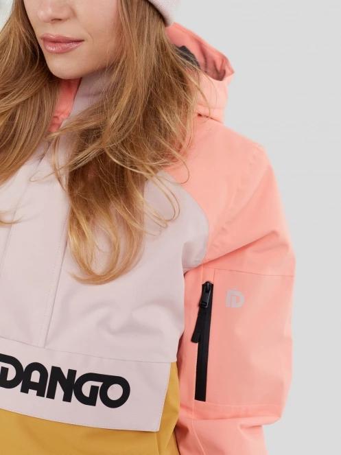 Fundango Birch ECO Logo Anorak női anorák rózsaszín színben 9