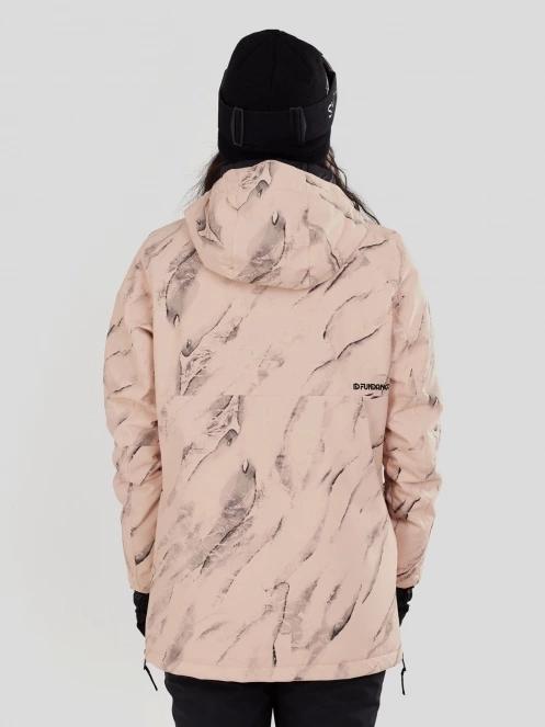 Fundango Birch ECO Logo Anorak női anorák rózsaszín színben 3