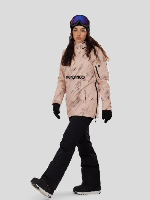 Fundango Birch ECO Logo Anorak női anorák rózsaszín színben 5