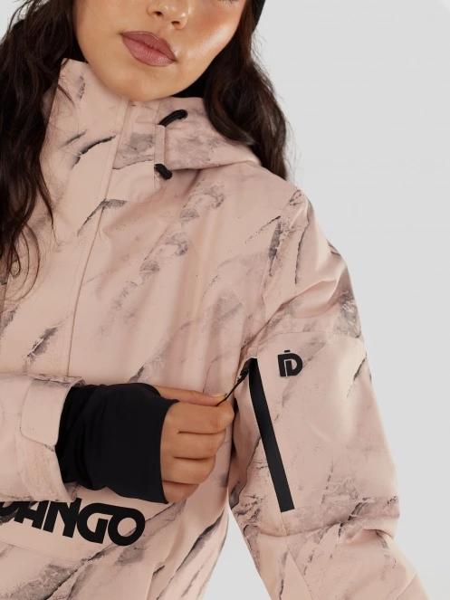 Fundango Birch ECO Logo Anorak női anorák rózsaszín színben 6