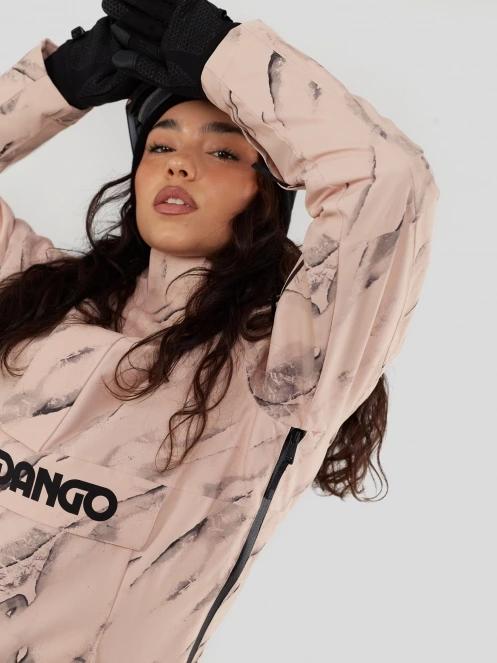 Fundango Birch ECO Logo Anorak női anorák rózsaszín színben 9
