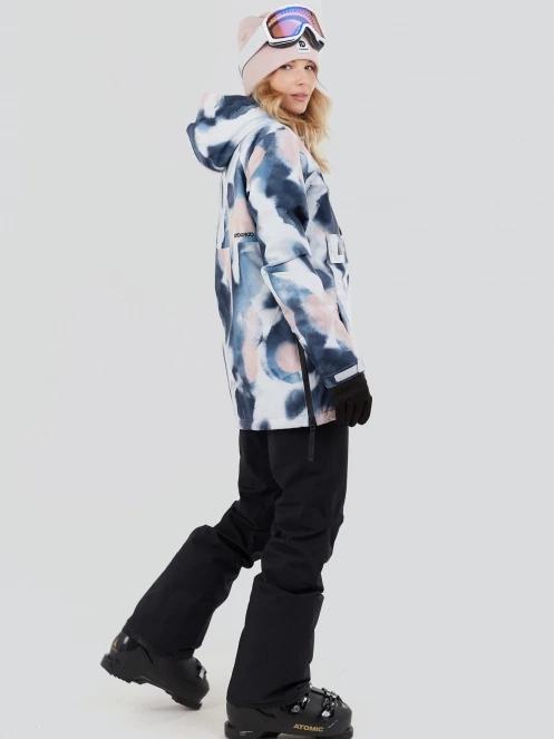 Fundango Birch ECO Logo Anorak női anorák sötétkék színben 5