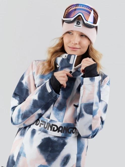 Fundango Birch ECO Logo Anorak női anorák sötétkék színben 6