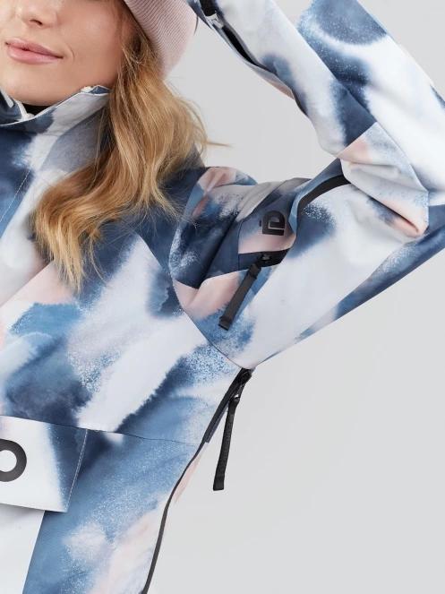 Fundango Birch ECO Logo Anorak női anorák sötétkék színben 8