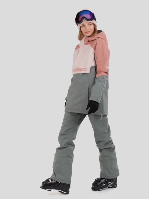 Fundango Birch ECO Logo Anorak női anorák zöld színben 4