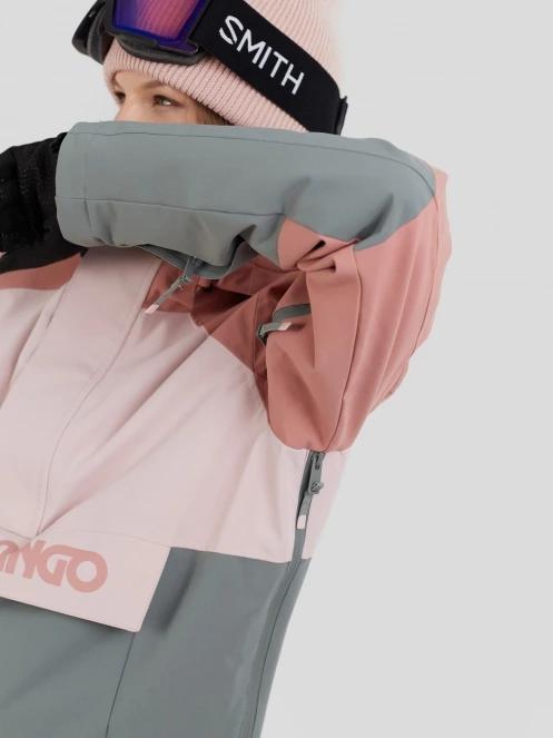 Fundango Birch ECO Logo Anorak női anorák zöld színben 8