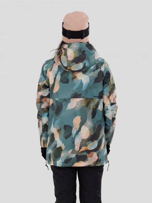 Fundango Birch ECO Logo Anorak női anorák zöld színben 3