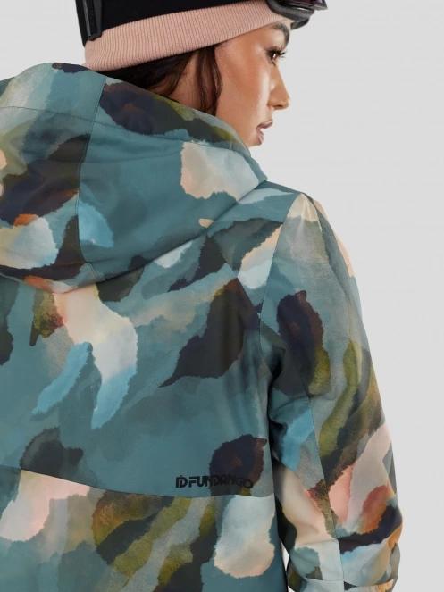 Fundango Birch ECO Logo Anorak női anorák zöld színben 6