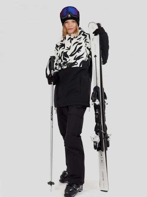 Fundango Birch ECO Logo Anorak női anorák fekete színben 4