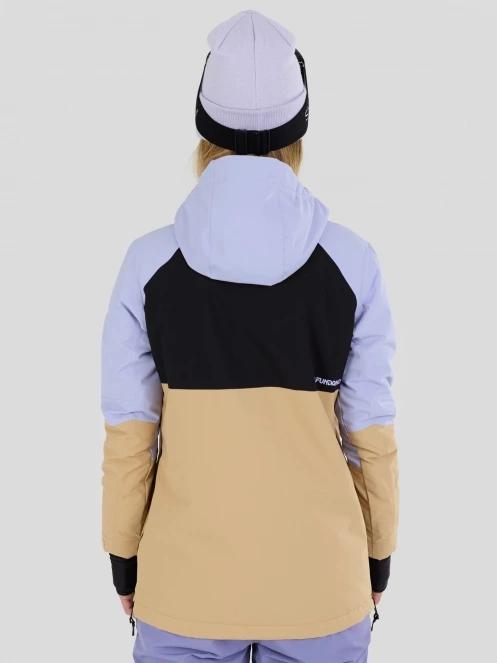 Fundango Birch ECO Logo Anorak női anorák homok színben 3