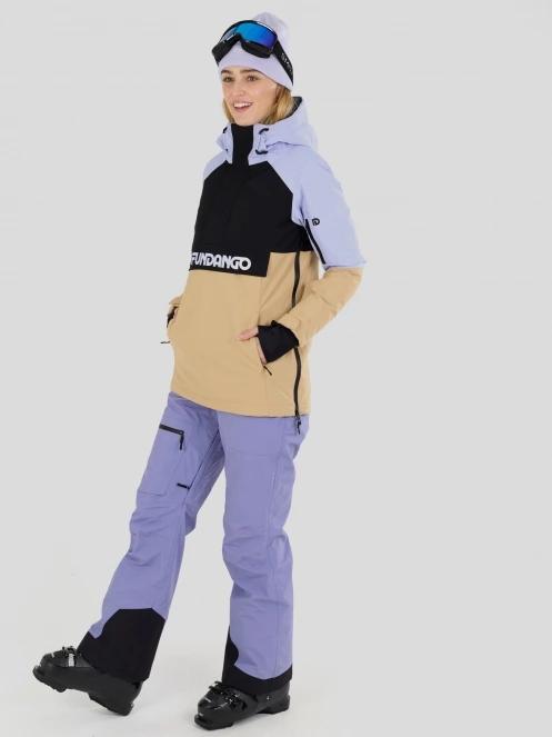 Fundango Birch ECO Logo Anorak női anorák homok színben 4