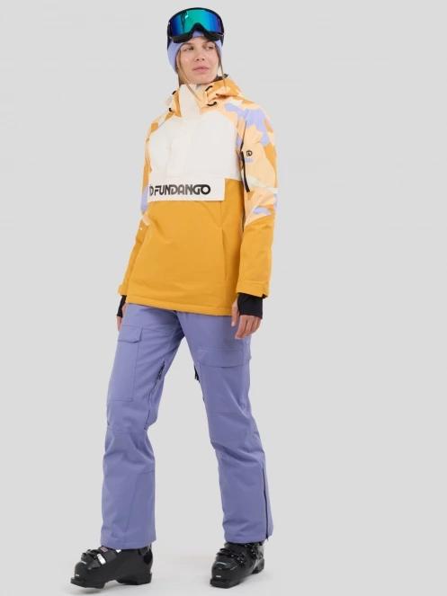 Fundango Birch ECO Logo Anorak női anorák homok színben 5