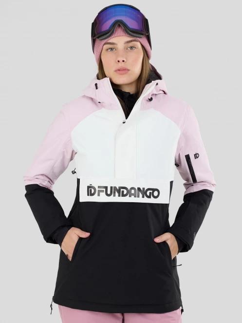 Fundango Birch ECO Logo Anorak női anorák lila színben 2